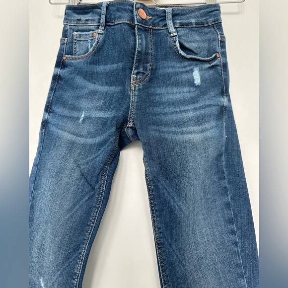 ZARA TRAFALUC DISTRESSED SKINNY JEANS - Picture 6 of 9